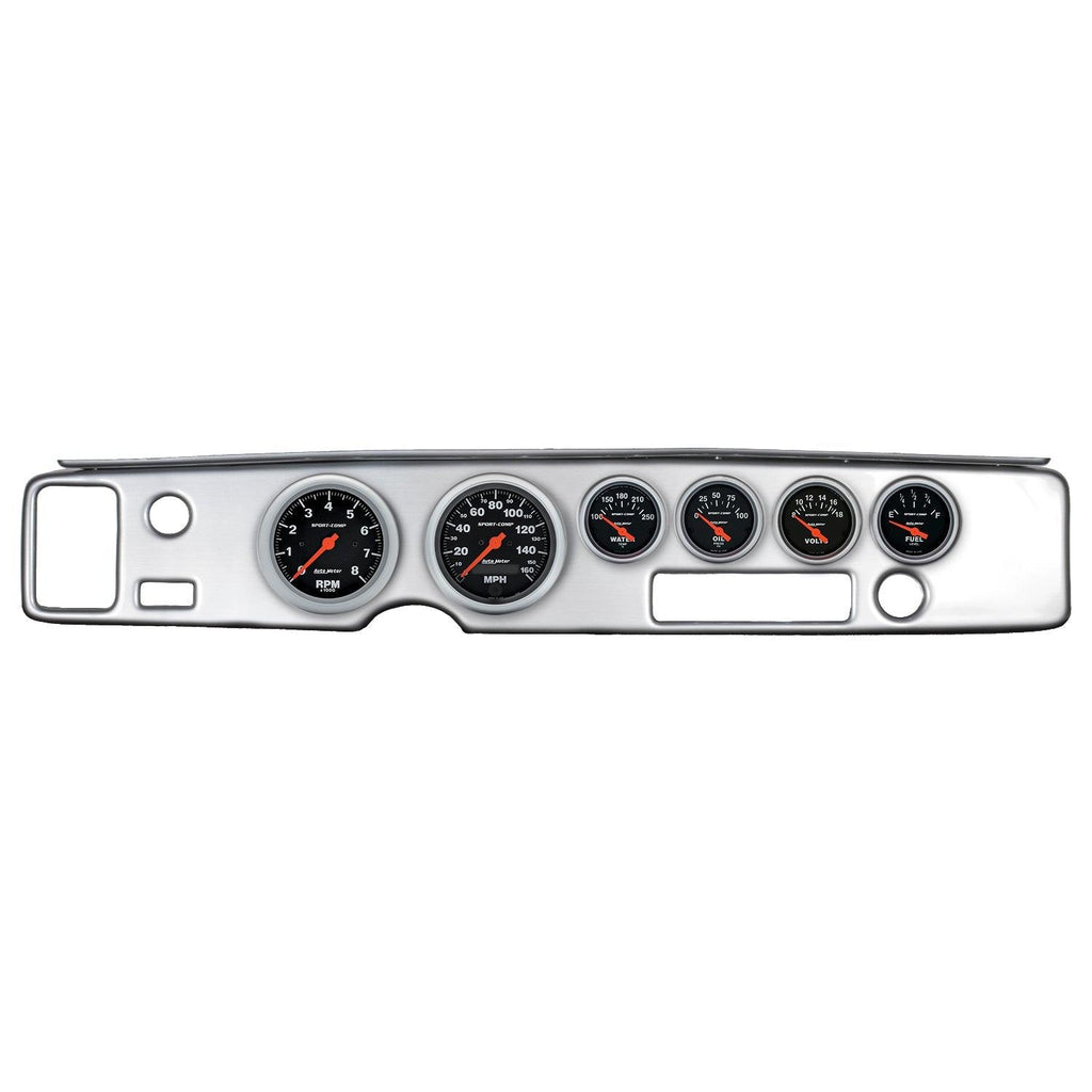 6 GAUGE DIRECT-FIT DASH KIT FIREBIRD 70-81 SPORT-COMP - greatparts