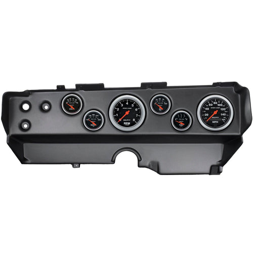 6 GAUGE DIRECT-FIT DASH KIT E-BODY / CUDA / CHALLENGER 70-74 SPORT-COMP - greatparts