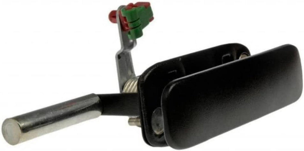 For Ford E-350 Club Wagon 2003 2004 2005 Exterior Door Handle Passenger Side | Sliding Door | Smooth Black | Metal | Replacement for F2UZ 1526600-A