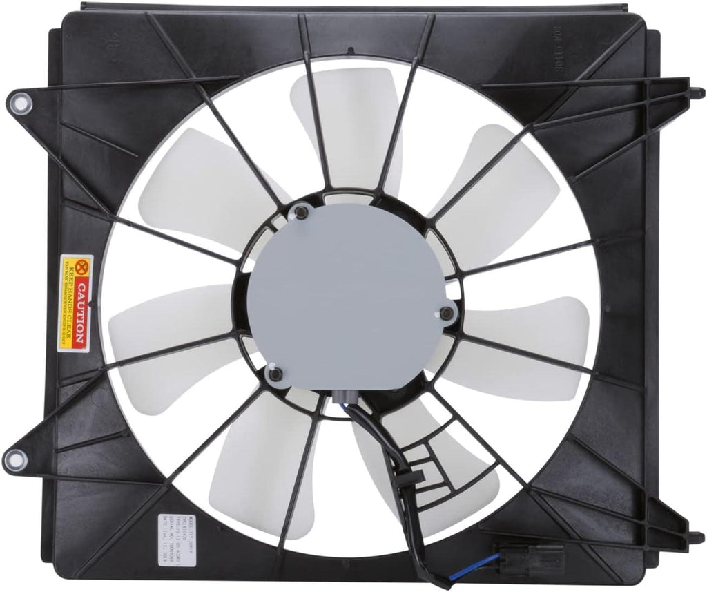 611420 Cooling Fan Assembly Compatible with 2013-2017 Honda Accord