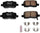 (Z23-865) Z23 Evolution Sport Brake Pads, Rear