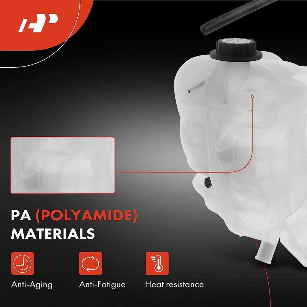 A-Premium Engine Coolant Overflow Recovery Reservoir Tank [W/Cap & Sensor & Tubing] Compatible with International Harvester 3000RE 3200 3800 4300 4300LP 4700 4900 7300 5500I, Replace # BC4Z8A080A