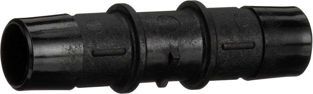 28605 Plastic Hose Connector, Black