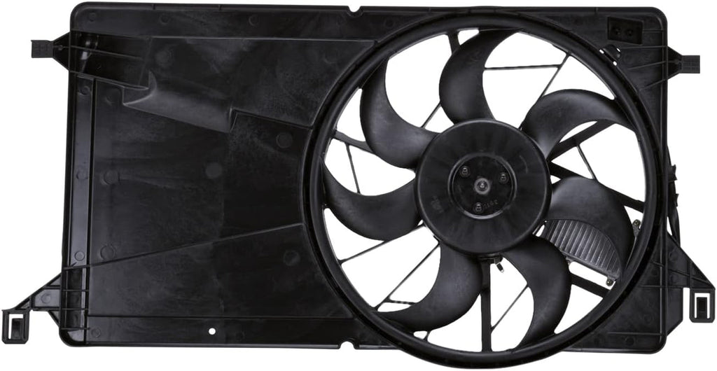 621270 Cooling Fan Assembly Compatible with 2004-2009 Mazda Mazda3, Black