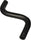 Gold 22415M Molded Upper Radiator Hose
