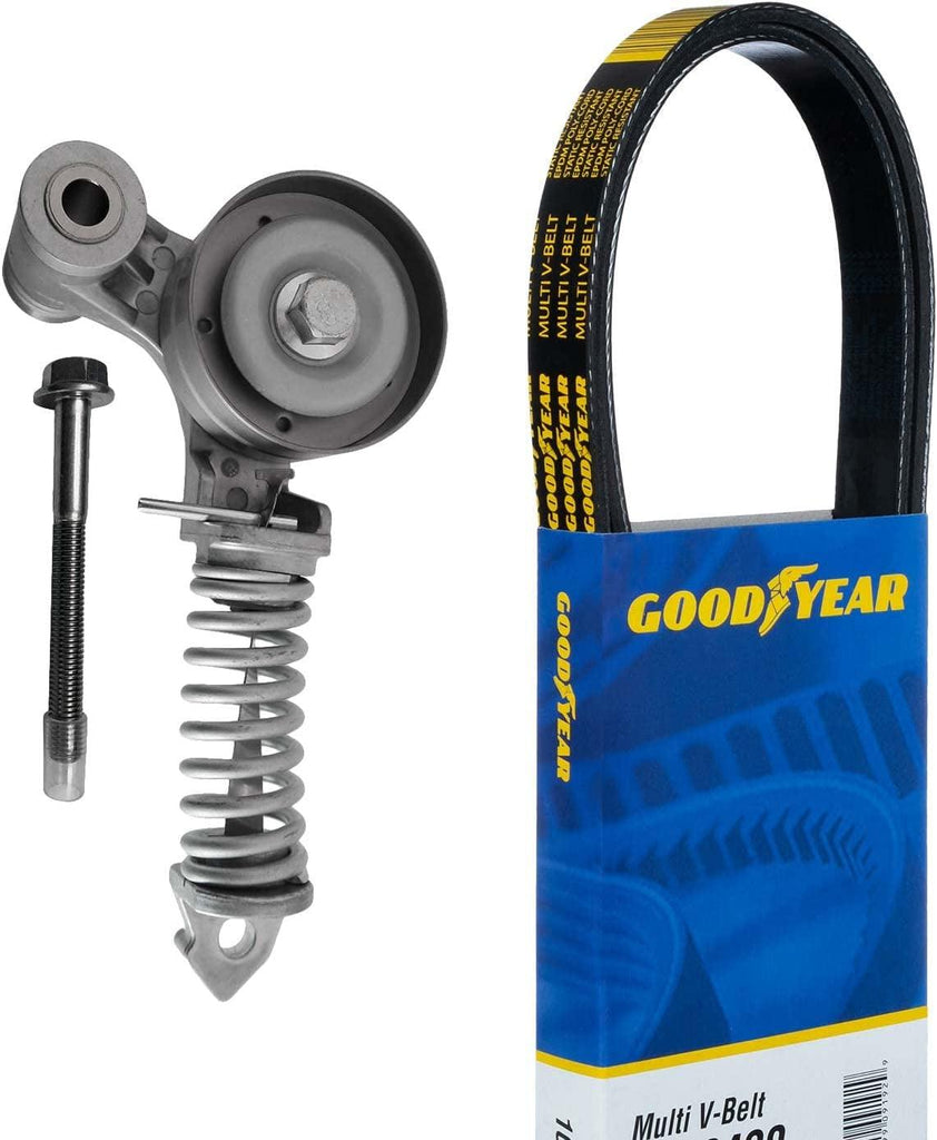 Goodyear 3194 Serpentine Belt Drive Component Kit, Gray