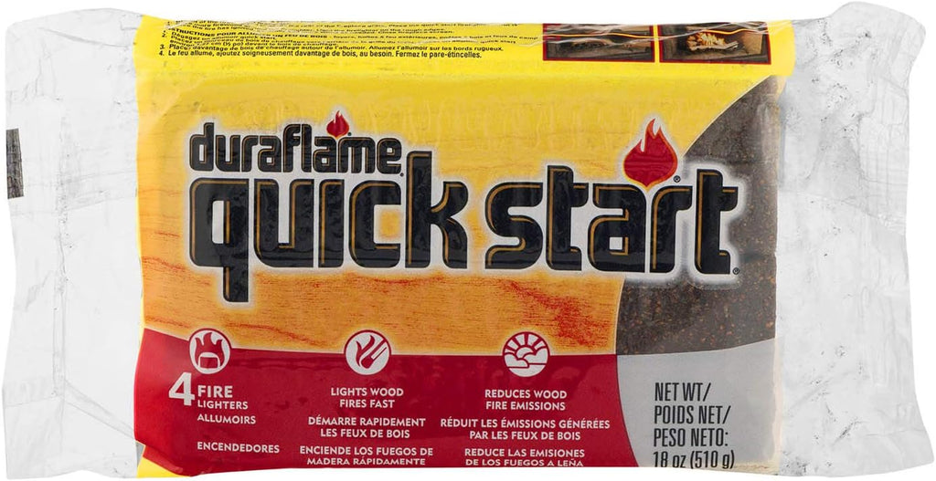 duraflame Quick Start Firelighters, 10 - 4 packs