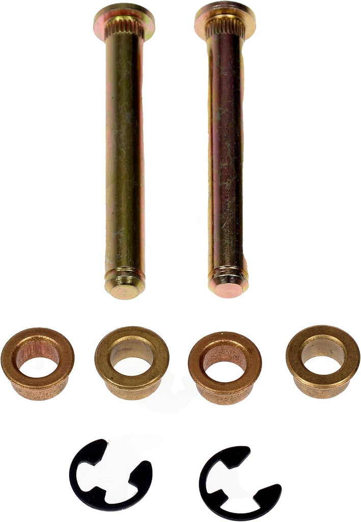 Dorman 703-270 Door Hinge Pin And Bushing Kit - 2 Pins, 4 Bushings, 2 Clips Compatible with Select Ford / Lincoln / Mercury Models