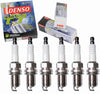 6 Pc DENSO Platinum TT Spark Plugs Compatible with Infiniti I30 3.0L V6 1996-2001