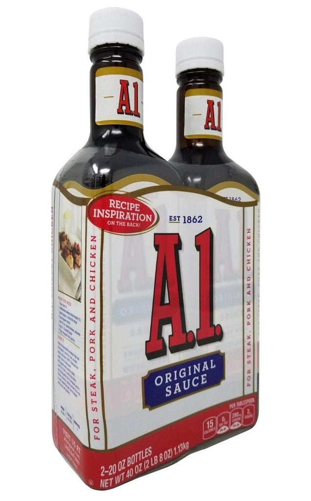 A1 Original Sauce for Steak, Pork & Chicken, 20 oz x 2 Bottles