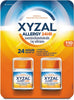 Xyzal Allergy Pills, 24-Hour Allergy Relief, Original Prescription Strength,55 Count (Pack of 2)