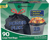 Member's Mark 39 Gallon Power Flex Drawstring, 90 Count(Pack of 1)