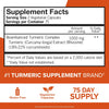 Qunol Turmeric Curcumin Supplement, Turmeric 1000mg with Ultra High Absorption, Joint Support Supplement, Extra Strength Turmeric Capsules, 150 Count (Pack of 1)