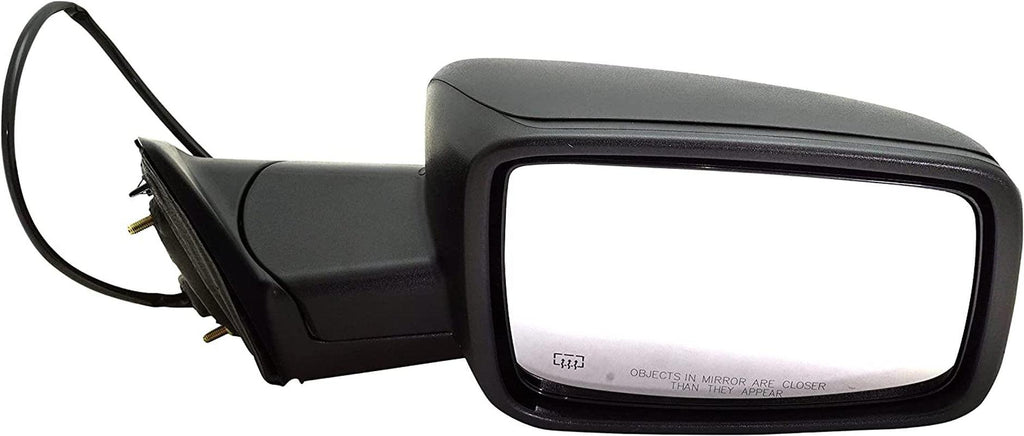 Garage-Pro Mirror Compatible with 2009-2010 Dodge Ram 1500, Fits 2011-2013 Ram 1500, 2011-2012 2500, Passenger Side Manual Folding Textured Black Heated