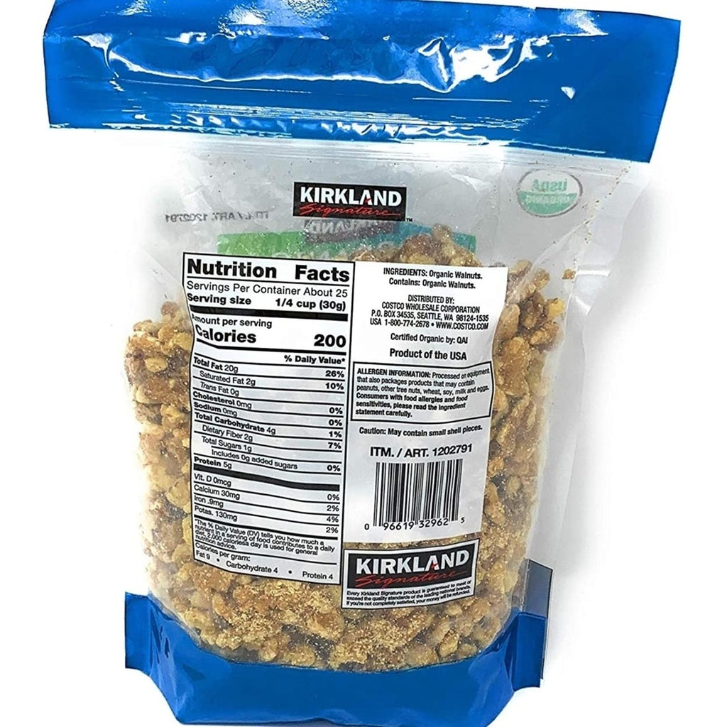 Kirkland Organic Walnuts - 1.7 Pounds