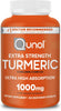 Qunol Turmeric Curcumin Supplement, Turmeric 1000mg with Ultra High Absorption, Joint Support Supplement, Extra Strength Turmeric Capsules, 150 Count (Pack of 1)