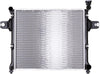 2839 Compatible with JEEP Grand Cherokee 1-Row Plastic Aluminum Replacement Radiator