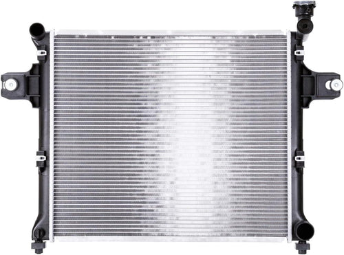 2839 Compatible with JEEP Grand Cherokee 1-Row Plastic Aluminum Replacement Radiator