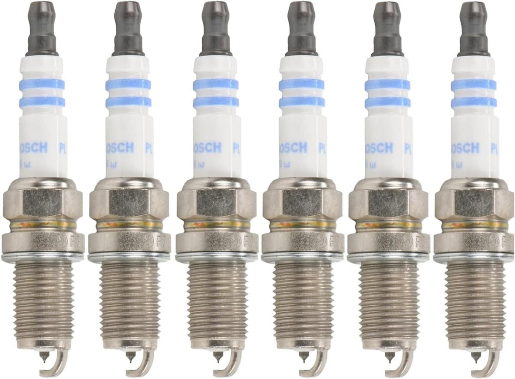 Premium Platinum Set of 6 Spark Plugs for Acura Hyundai Isuzu Kia Mercury VW L6 V6