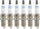 Premium Platinum Set of 6 Spark Plugs for Acura Hyundai Isuzu Kia Mercury VW L6 V6