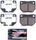 Z26-461 Extreme Performance New Formulation Brake Pad