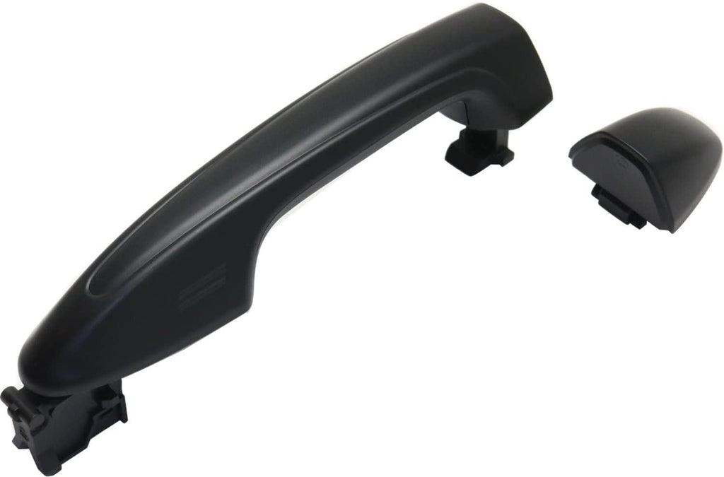 Front, Driver and Passenger Side Exterior Door Handle Set of 2 Compatible with 2013-2016 Toyota RAV4