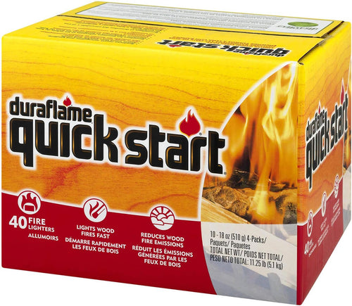 duraflame Quick Start Firelighters, 10 - 4 packs