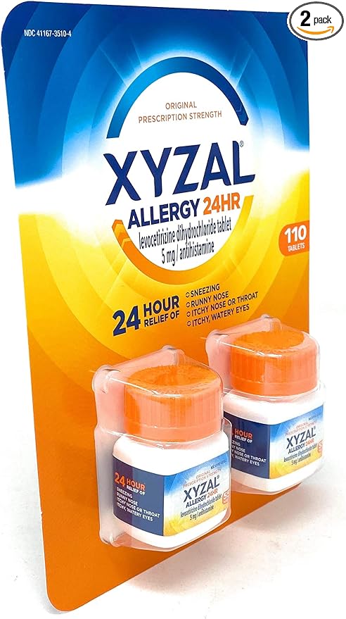Xyzal Allergy 24 Hour (110 Count)