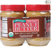 Kirkland Organic Creamy Peanut Butter U.S. Valencia Peanuts 28 Ounce Each Jar 2 Pack