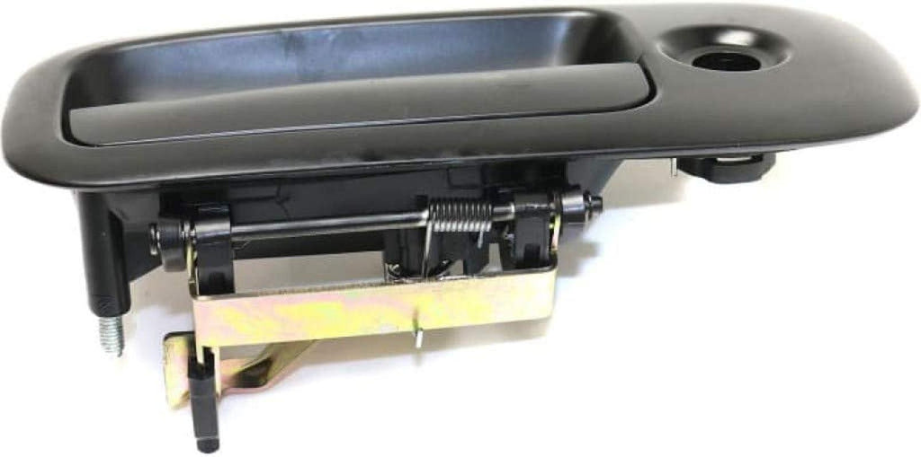 for Chevy Express 2500 Exterior Door Handle 2010-2017 Front Passenger Side Smooth Black | Trim: Base/Ls/Lt