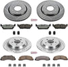 K6803-36 Front and Rear Z36 Truck & Tow Brake Kit, Carbon Fiber Ceramic Brake Pads and Drilled/Slotted Brake Rotors