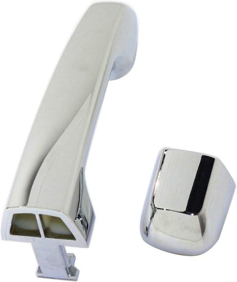 Aftermarket Rear Door Handle Compatible with 2010-2018 Toyota 4Runner/Lexus GX460 outside All Chrome Plas and Sensor Passenger and Driver Side