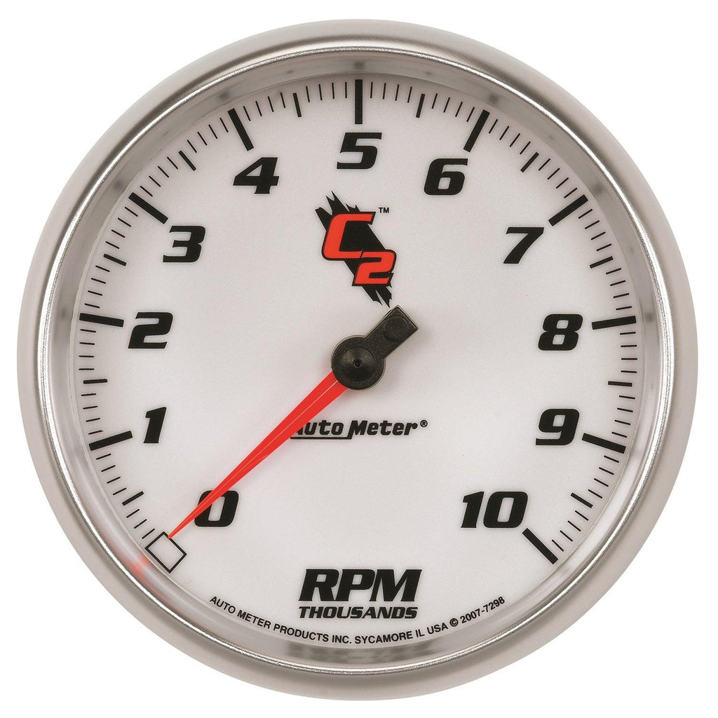 5 in. IN-DASH TACHOMETER 0-10000 RPM C2 - greatparts