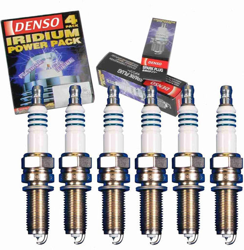 6 Pc DENSO Iridium Power Spark Plugs Compatible with Mercedes-Benz ML350 3.5L V6 2006-2011
