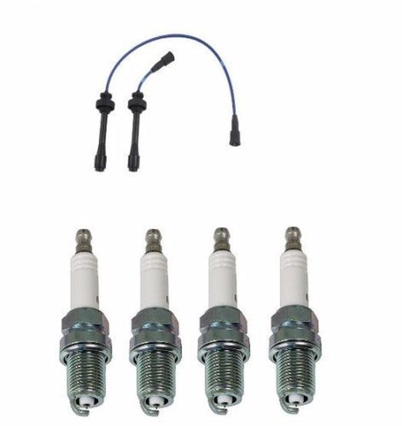 Tune up NGK Engine Spark Plugs Ignition Spark Wire Set for Mazda Miata Protege