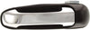 for Chrysler Aspen Door Handle 2007 2008 2009 Exterior | Rear Driver Side | Chrome Lever | Black Housing | CH1520118 | 1EH611XRAA