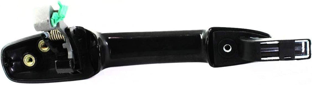 Door Handle for 2005 Mazda 3 SP23 2.3L Front or Rear Left Side Exterior Plastic Smooth Black