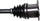 NCV23559 CV Axle Shaft Assembly - Right Front (Passenger Side)