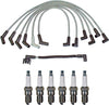 Denso Wire Set 8Mm and 6 U-Groove Spark Plugs 0.032 Kit for Mazda B3000 3.0L V6 VIN U