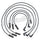 Spark Plug Wire Set for Century, Lesabre, Cutlass Ciera, Delta 88+More 924-1336