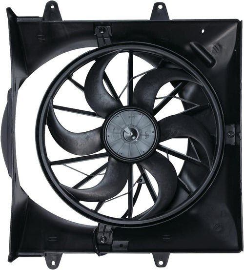 621130 Cooling Fan Assembly Compatible with 2004-2004 Jeep Grand Cherokee , Black