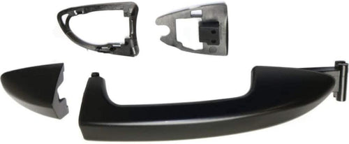 Compatible with Volkswagen Passat 2006-2010 Exterior Door Handle Front or Passenger Side, Rear Primed | Trim:All Submodels