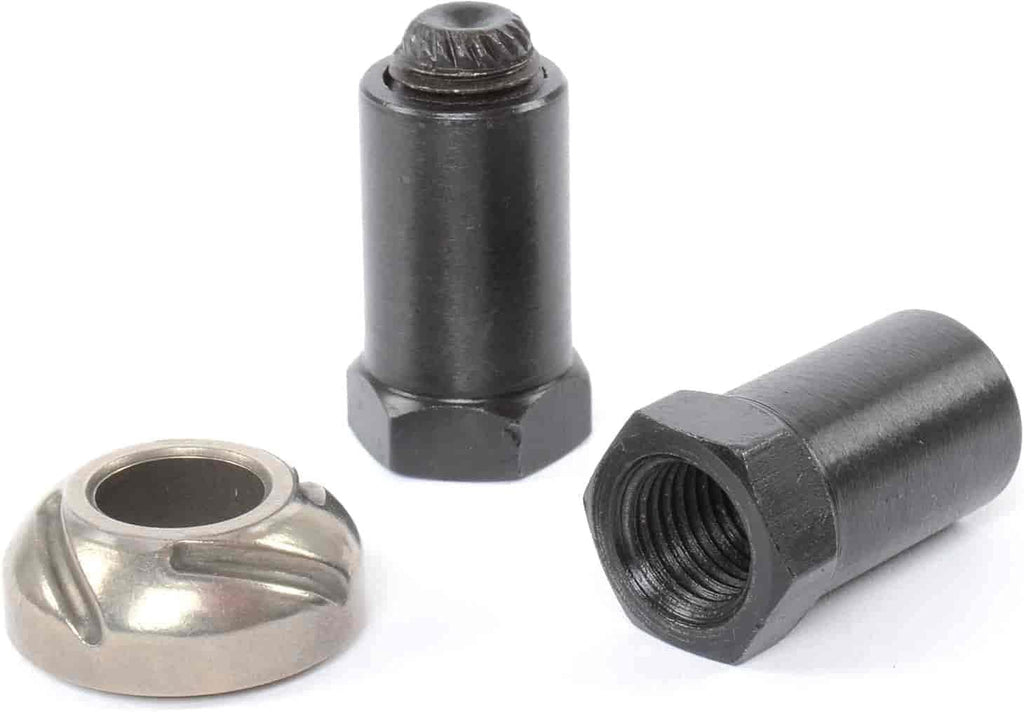 Cast Steel Roller Tip Rocker Arm Set | for Big Block Chevy Engines | Set of 16 | 1.7 Ratio | for 7/16 “ Stud | for up to 0.550 “ Valve Lift | Includes Pivot Balls and Polylock Nuts