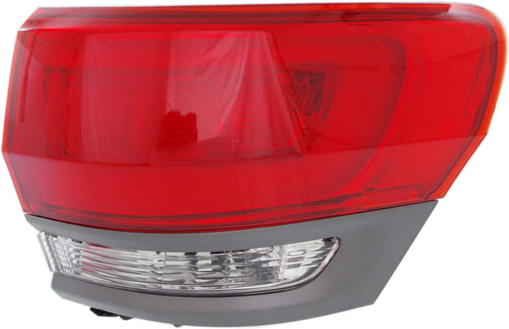 Tail Light for JEEP GRAND CHEROKEE 14-17 RH Outer Assembly W/Gray Trim