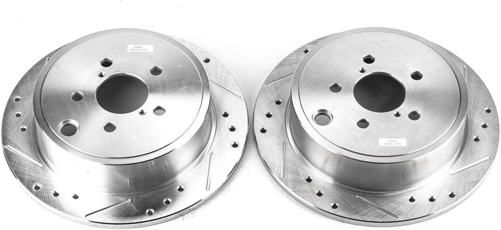 JBR1365XPR Rear Evolution Drilled & Slotted Rotor Pair