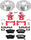 KC2270A 1-Click Performance Brake Kit with Caliper