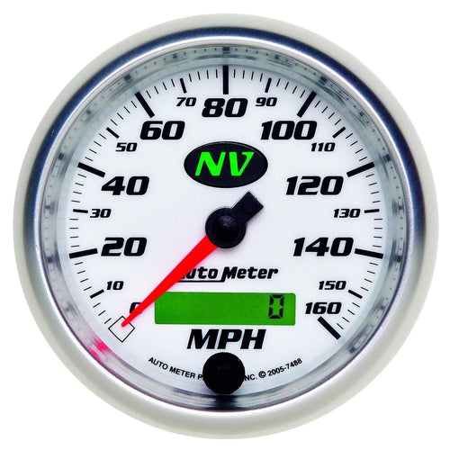 3-3/8 in. SPEEDOMETER 0-160 MPH NV - greatparts