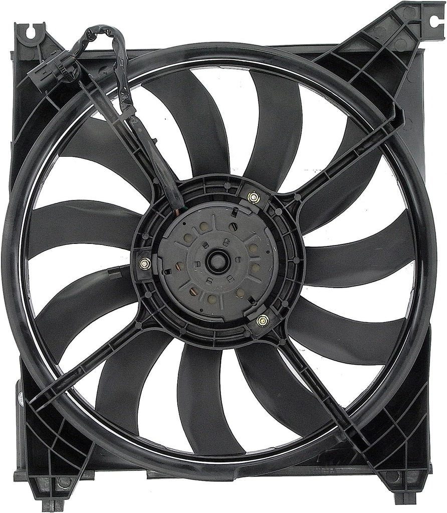 Dorman 620-716 Engine Cooling Fan Assembly Compatible with Select Hyundai / Kia Models,Black