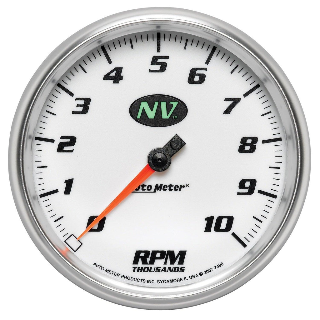 5 in. IN-DASH TACHOMETER 0-10000 RPM NV - greatparts