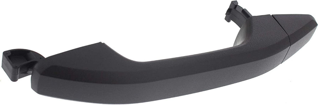 Front and Rear Exterior Door Handle Set of 4 Compatible with 2014-2018 Chevrolet Silverado 1500 & 2014-2018 GMC Sierra 1500 & 2015 Chevrolet Colorado Black Driver and Passenger Side